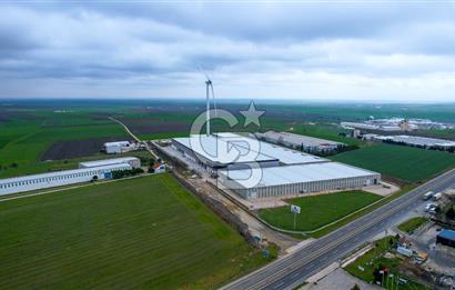 ÇORLU ULAŞ OSB'DE KİRALIK 18.648 M² SIFIR A+ LOJİSTİK DEPO