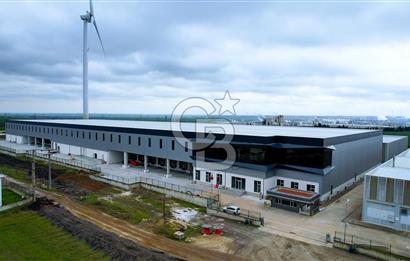 ÇORLU ULAŞ OSB'DE KİRALIK 18.648 M² SIFIR A+ LOJİSTİK DEPO