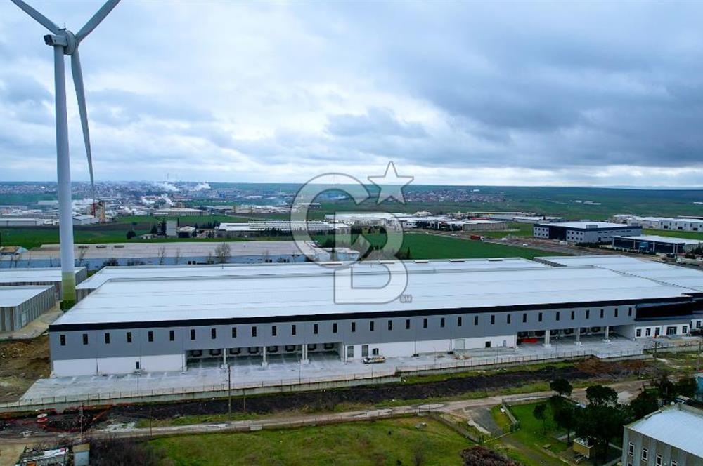 ÇORLU ULAŞ OSB'DE KİRALIK 18.648 M² SIFIR A+ LOJİSTİK DEPO