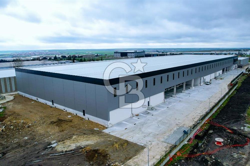 ÇORLU ULAŞ OSB'DE KİRALIK 18.648 M² SIFIR A+ LOJİSTİK DEPO