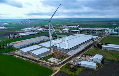 ÇORLU ULAŞ OSB'DE KİRALIK 18.648 M² SIFIR A+ LOJİSTİK DEPO