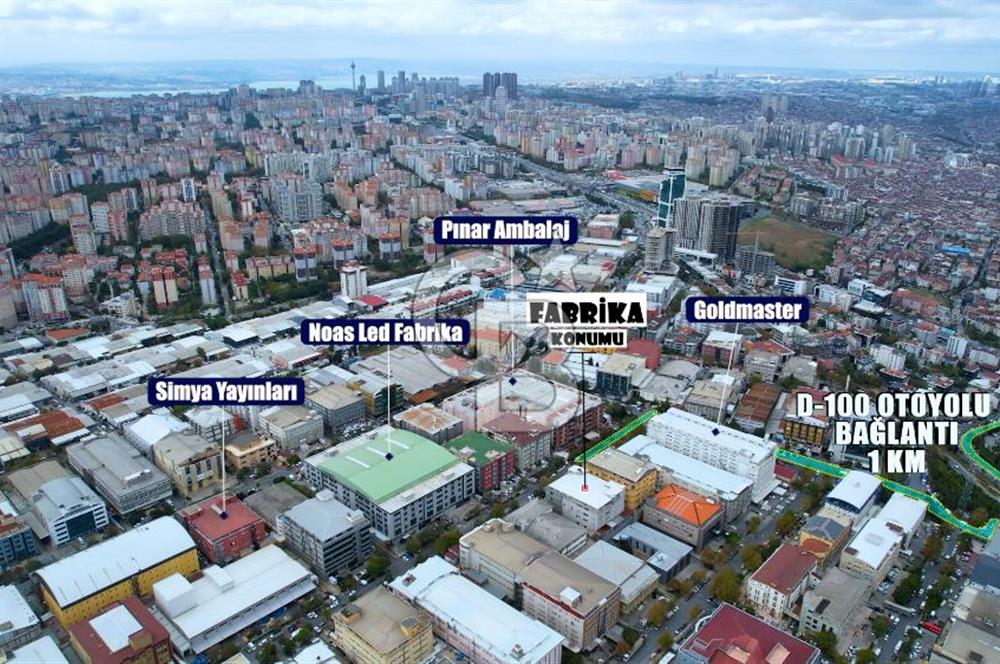 BEYLİKDÜZÜ OSB DE PRESTİJLİ MÜSTAKİL SATILIK FABRİKA 8.500 m2