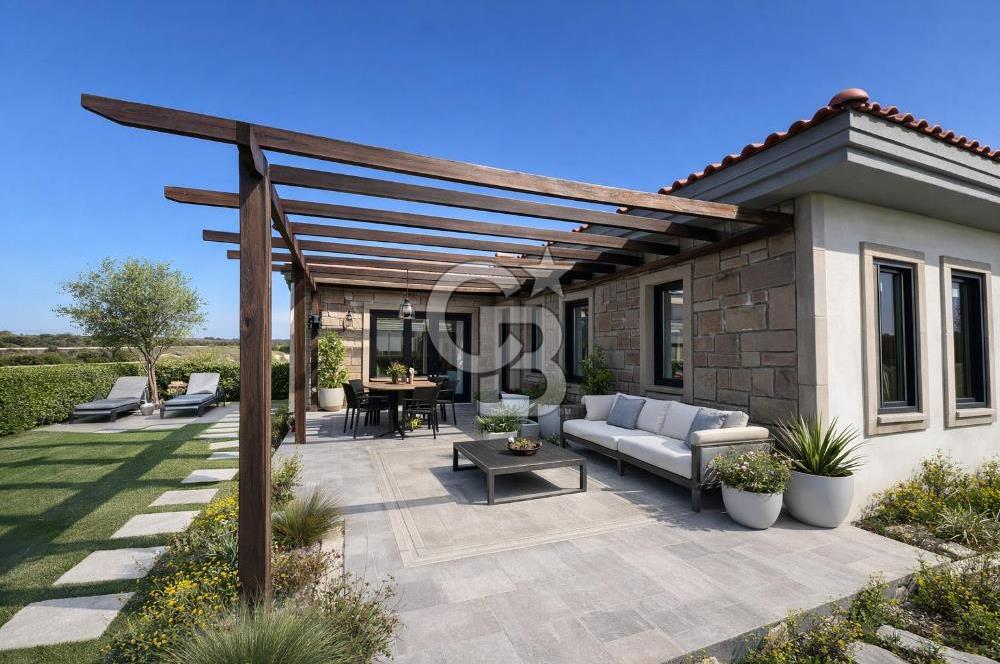 BOZCAADA AKVARYUM KÜME EVLERİNDE SATILIK TAŞ EV