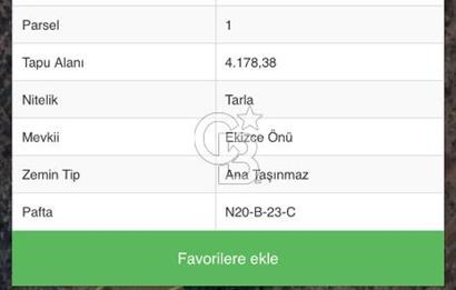 MUĞLA MENTEŞE İKİZCE MAHALLESİNDE SATILIK TARLA