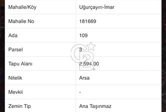 Ankara Ayaş'ta villa imarlı çift parsel arsa  - 1 - 338730