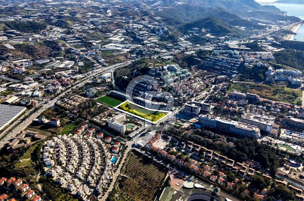 ALANYA TELATİYE'DE 13.630 M2 TURİZM İMARLI SATILIK EMSALSİZ ARSA