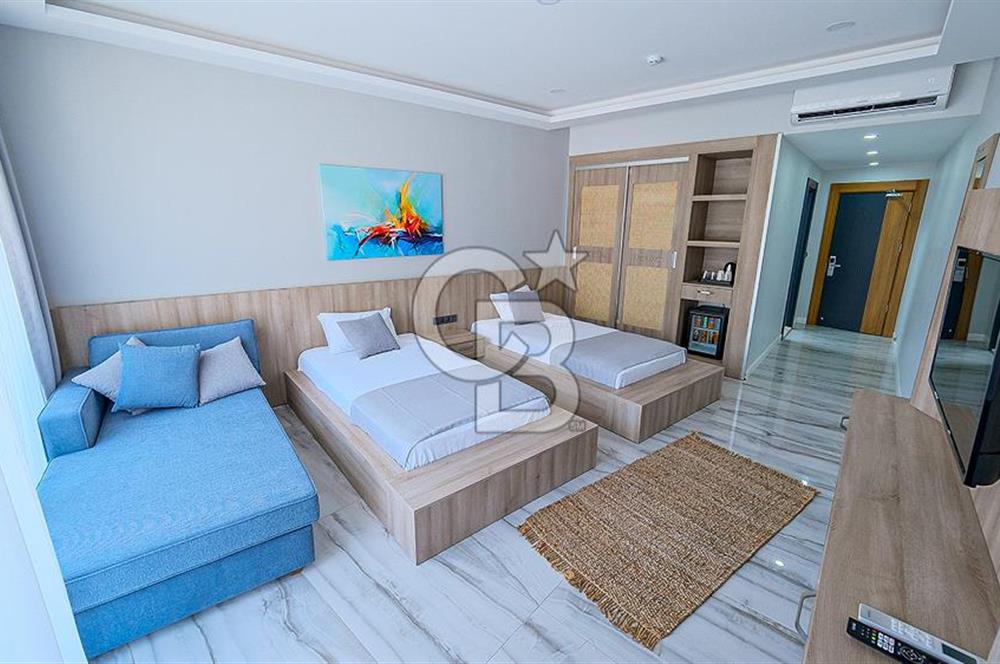 CB MARİNA'DAN SELİMİYE'DE PANORAMİK DENİZ MANZARALI OTEL