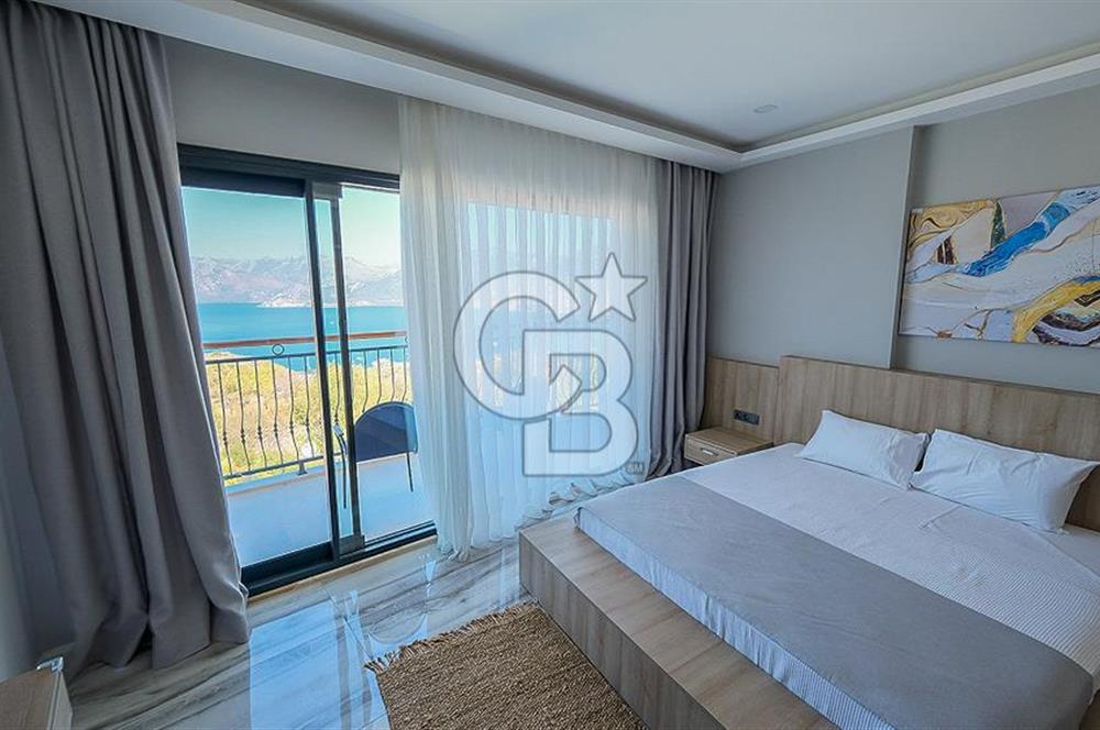 CB MARİNA'DAN SELİMİYE'DE PANORAMİK DENİZ MANZARALI OTEL