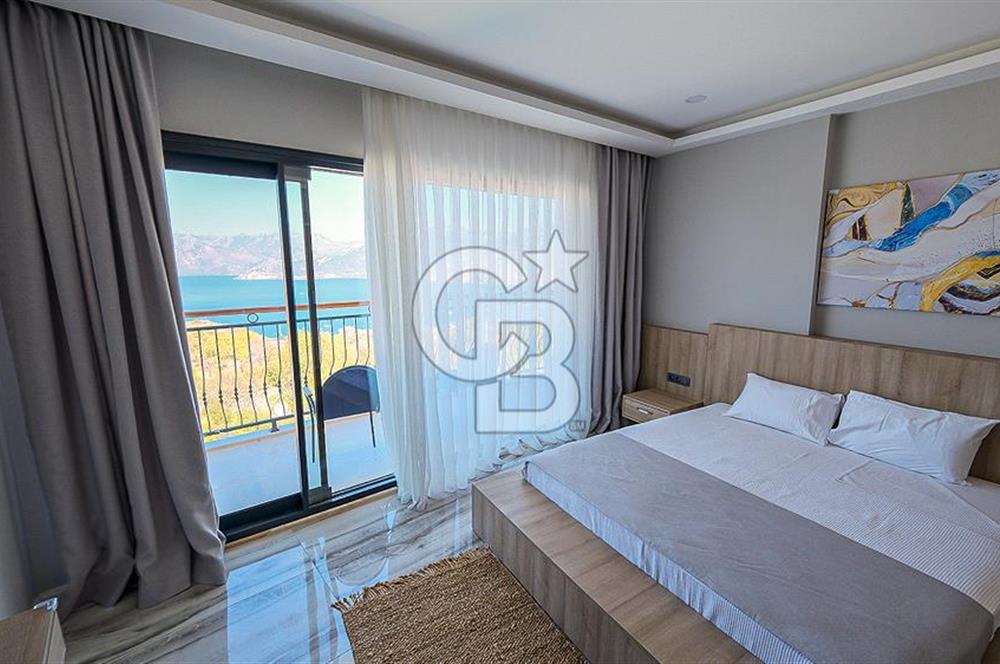 CB MARİNA'DAN SELİMİYE'DE PANORAMİK DENİZ MANZARALI OTEL