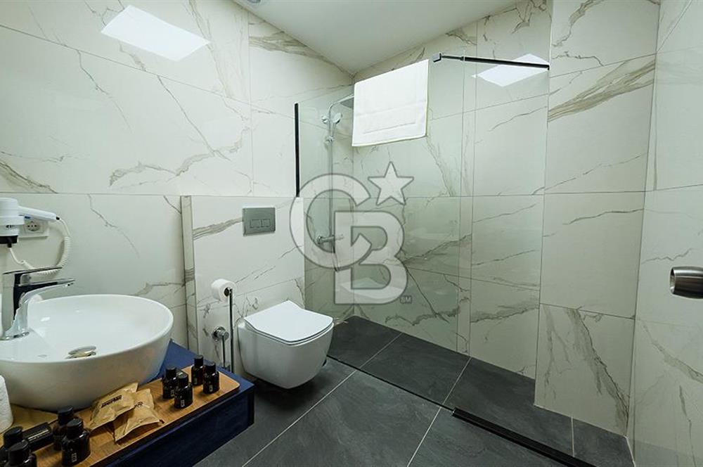 CB MARİNA'DAN SELİMİYE'DE PANORAMİK DENİZ MANZARALI OTEL