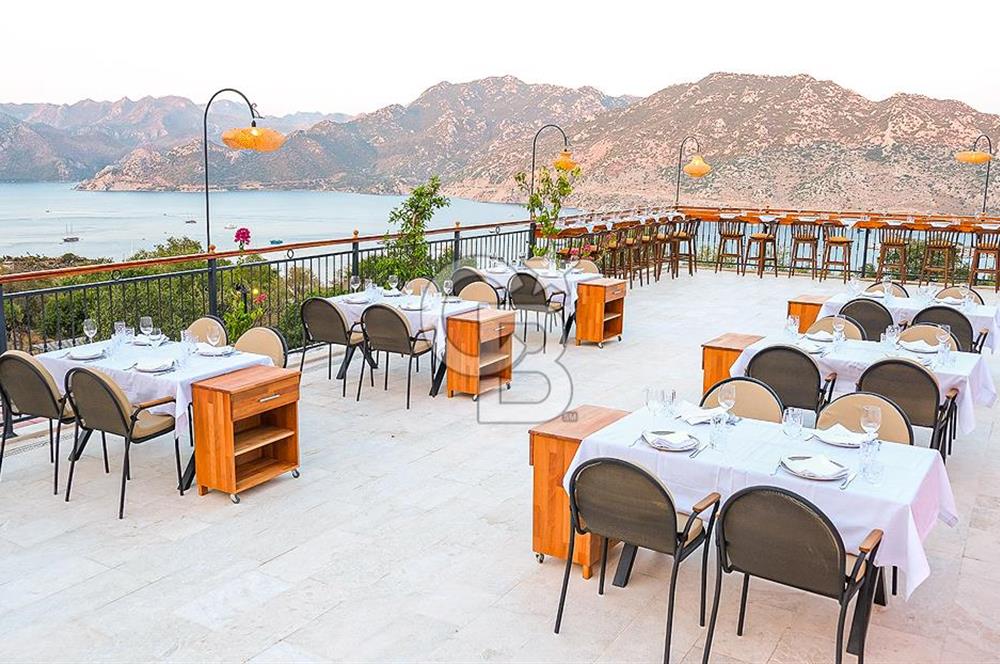 CB MARİNA'DAN SELİMİYE'DE PANORAMİK DENİZ MANZARALI OTEL