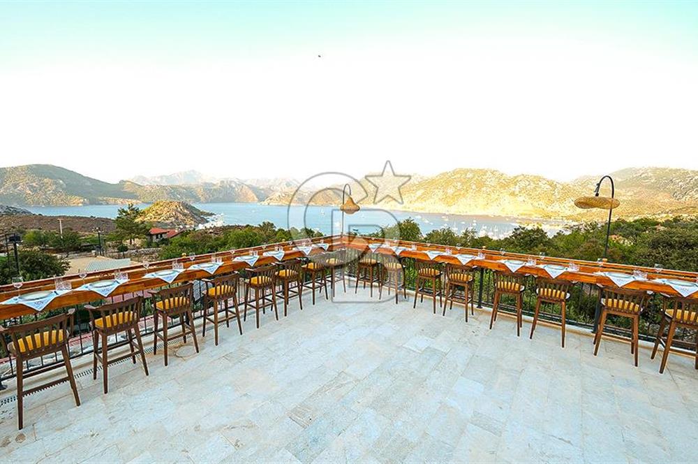 CB MARİNA'DAN SELİMİYE'DE PANORAMİK DENİZ MANZARALI OTEL