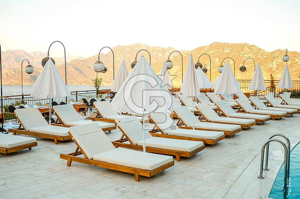 CB MARİNA'DAN SELİMİYE'DE PANORAMİK DENİZ MANZARALI OTEL