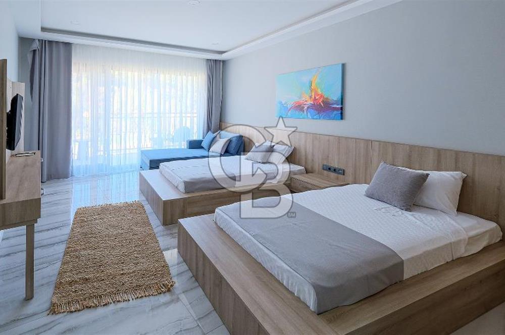 CB MARİNA'DAN SELİMİYE'DE PANORAMİK DENİZ MANZARALI OTEL