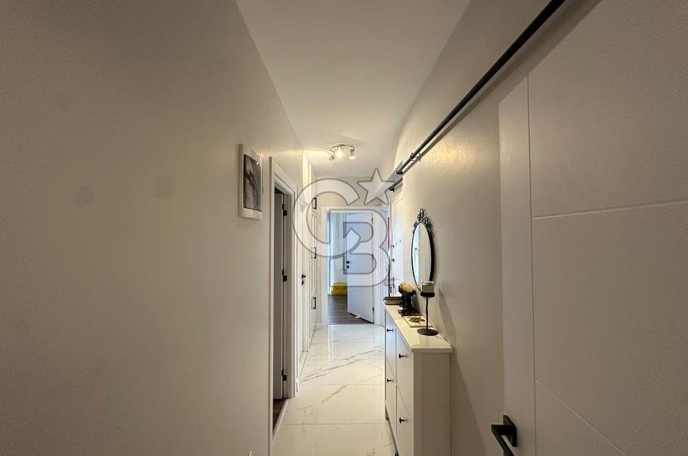 Abbasağa' da Kısmi Deniz Manzaralı Ferah Oturmaya Hazır Daire