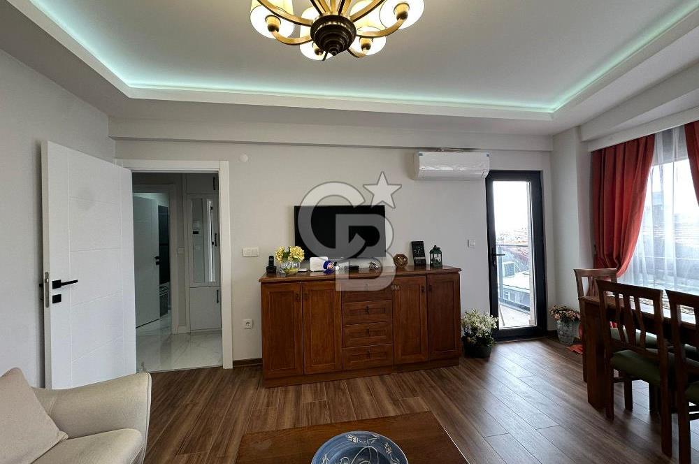 Abbasağa' da Kısmi Deniz Manzaralı Ferah Oturmaya Hazır Daire