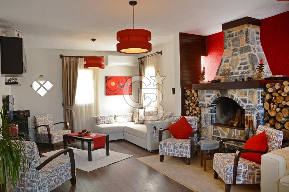 Bodrum Gölköyde Manzaralı Müstakil Yaşam 3+1 Bahçeli Ev