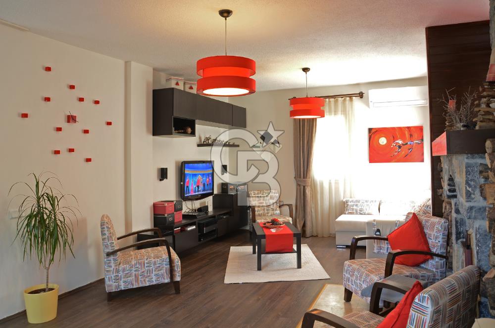 Bodrum Gölköyde Manzaralı Müstakil Yaşam 3+1 Bahçeli Ev