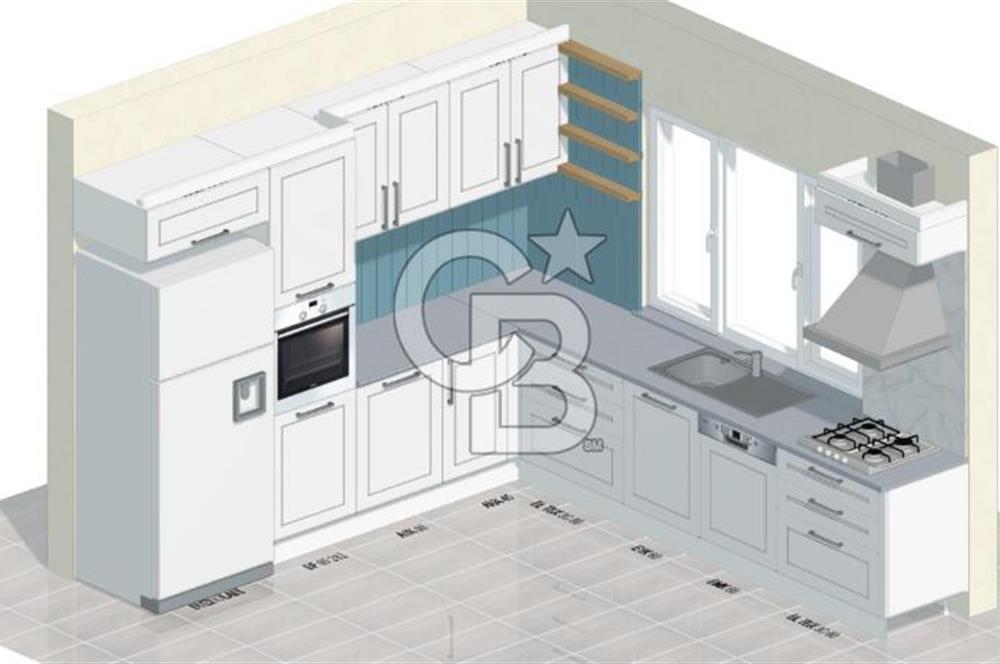 Çengelköy Ata 2 de Eşyalı Barbekü &Kış Bahçesli Dubleks 4+1