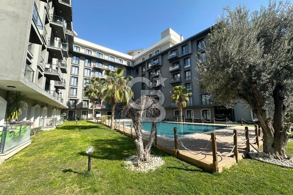 Çiğli Balatçıkda Site İçerisinde Havuz Cepheli 2+1 Kiralık Daire