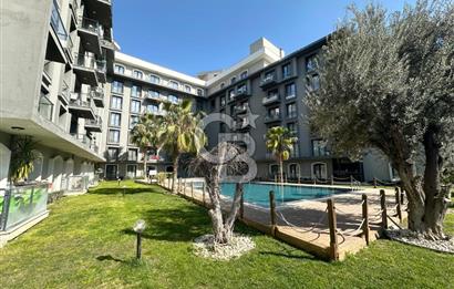 Çiğli Balatçıkda Site İçerisinde Havuz Cepheli 2+1 Kiralık Daire