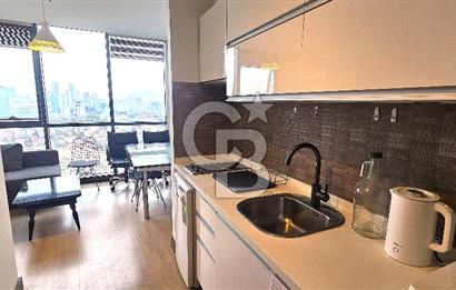 ATAŞEHİR DUMANKAYA İKON SATILIK TAM EŞYALI 1+0 DAİRE FIRSATI 