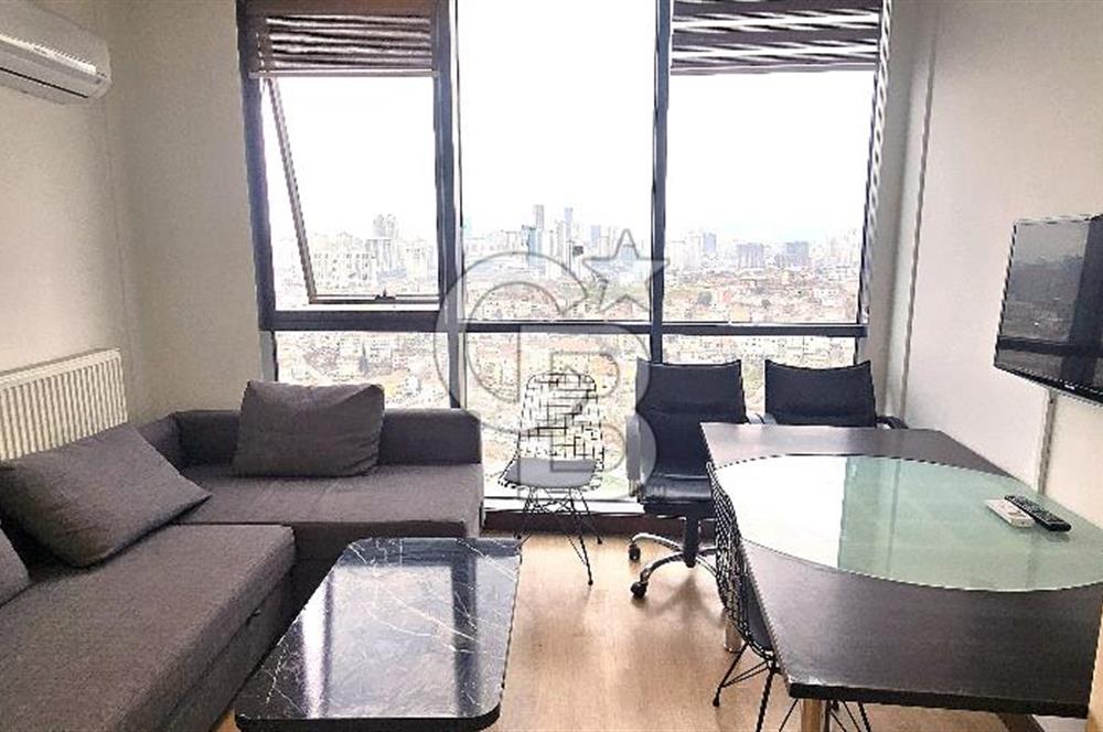 ATAŞEHİR DUMANKAYA İKON SATILIK TAM EŞYALI 1+0 DAİRE FIRSATI 