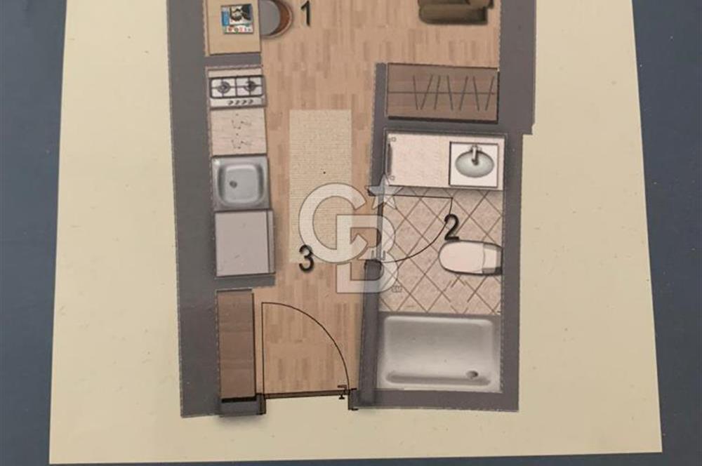 ATAŞEHİR DUMANKAYA İKON SATILIK TAM EŞYALI 1+0 DAİRE FIRSATI 