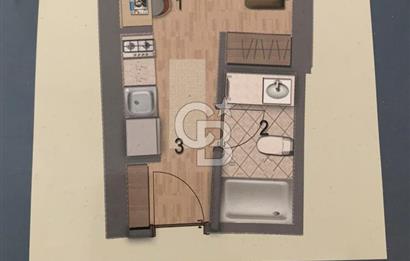 ATAŞEHİR DUMANKAYA İKON SATILIK TAM EŞYALI 1+0 DAİRE FIRSATI 