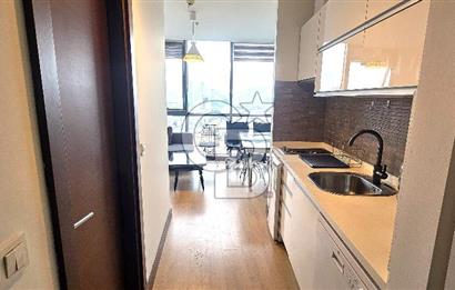 ATAŞEHİR DUMANKAYA İKON SATILIK TAM EŞYALI 1+0 DAİRE FIRSATI 