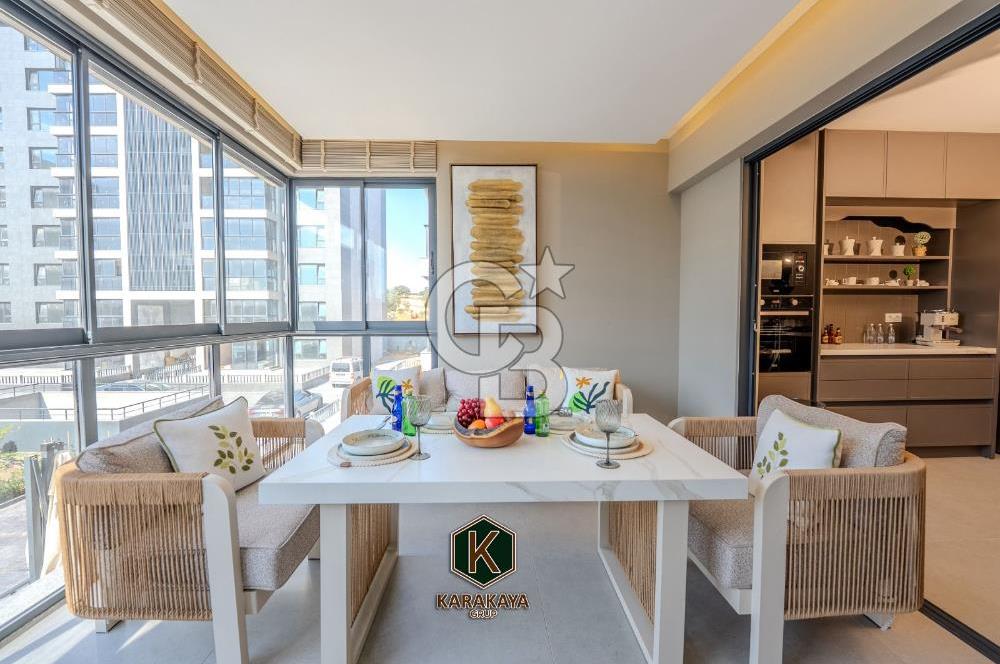 Karacaören'in En Prestijli Sitesi Green World'de Kiralık Daire!
