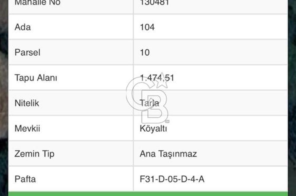 Kastamonu Merkez Karakuzu Köyünde Satılık Tarla – 2 Tapu Tek Parça Satılık