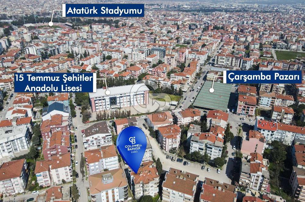 CB EAGLE'DAN BAHÇELİEVLER MH'DE KİRALIK, EŞYALI, 2+1 DAİRE