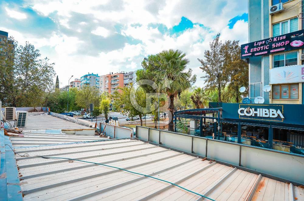 KİRALIK BORNOVA GEDİZ CADDESİ ÜZERİNDE TERASLI 1. KAT 150M
