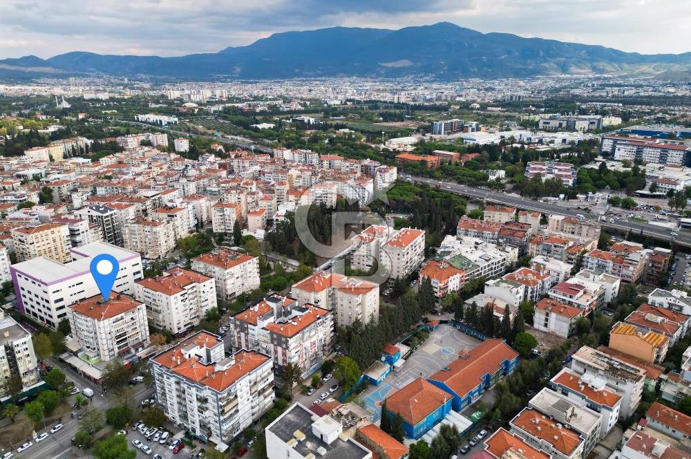 KİRALIK BORNOVA GEDİZ CADDESİ ÜZERİNDE TERASLI 1. KAT 150M