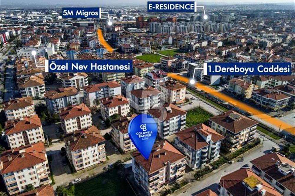 CB EAGLE'Dan PAŞAALANI MAH.HARİKA KONUMDA 3+1 DAİRE