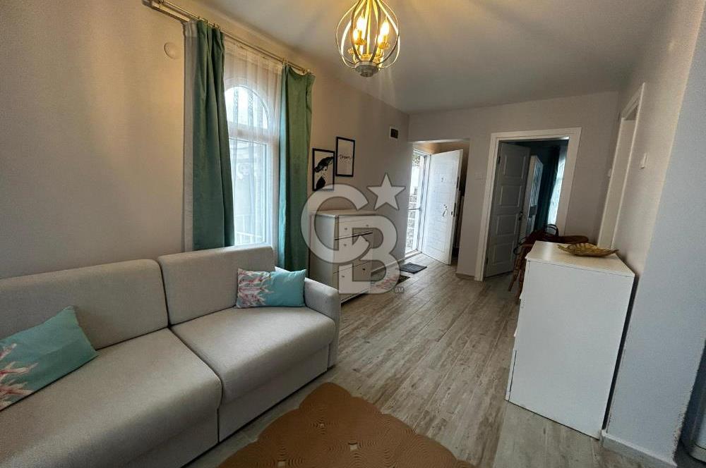 FOÇA FOTAŞ TATİLKÖYÜNDE MUHTEŞEM LOKASYONDA KİRALIK 1+1 DAİRE
