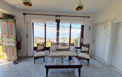 DİKİLİ'DE DENİZ MANZARALI 6 ODALI TAŞ BUTİK OTEL