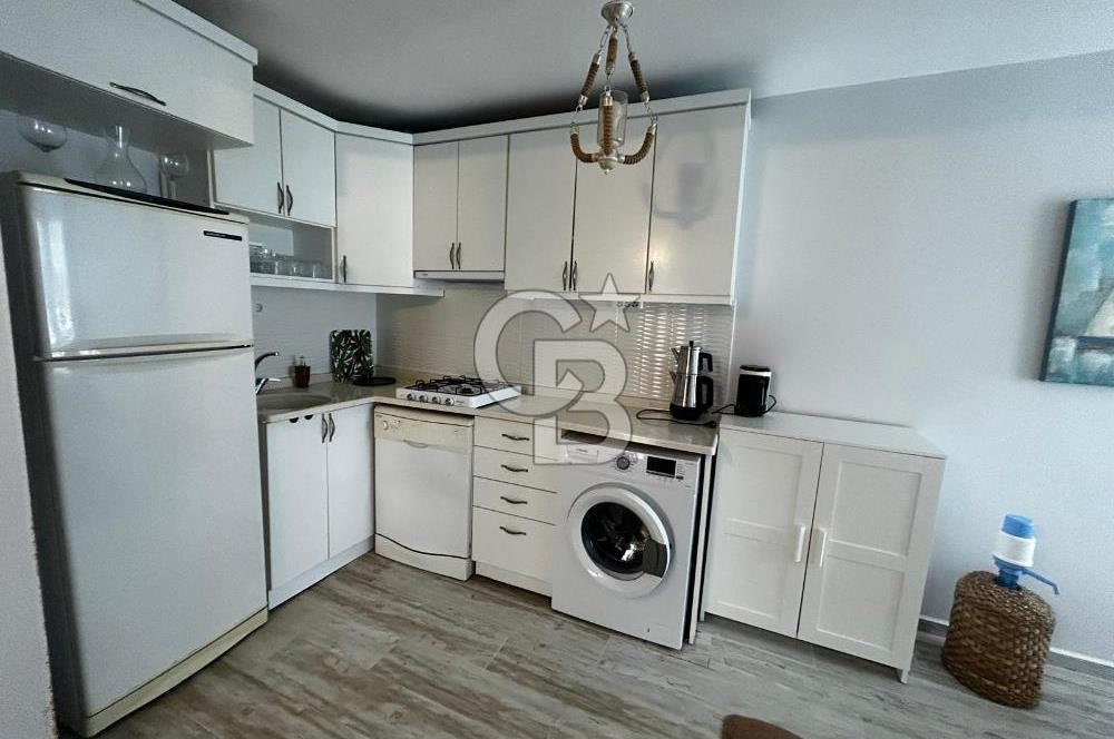 FOÇA FOTAŞ TATİLKÖYÜNDE MUHTEŞEM LOKASYONDA KİRALIK 1+1 DAİRE