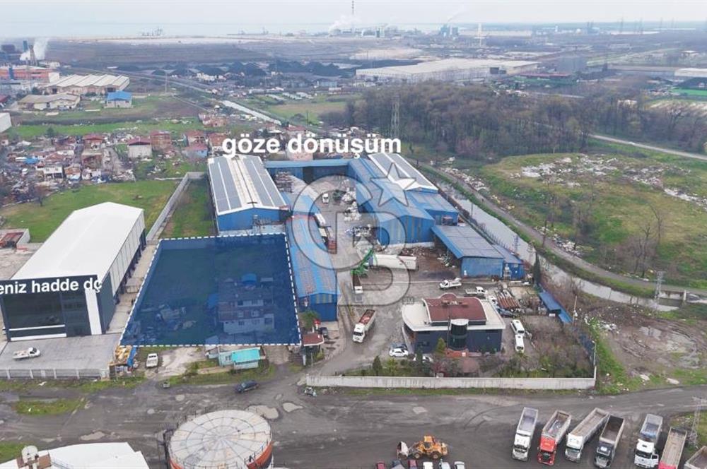 Samsun'da Satılık Sanayi Arsası: 7000m² İnşaat Alanı