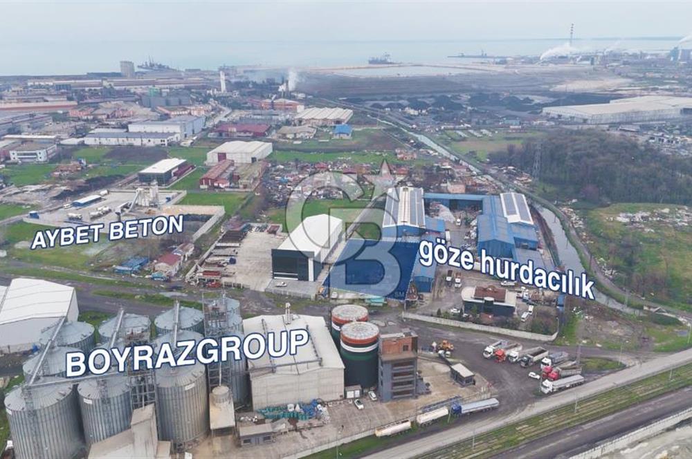 Samsun'da Satılık Sanayi Arsası: 7000m² İnşaat Alanı