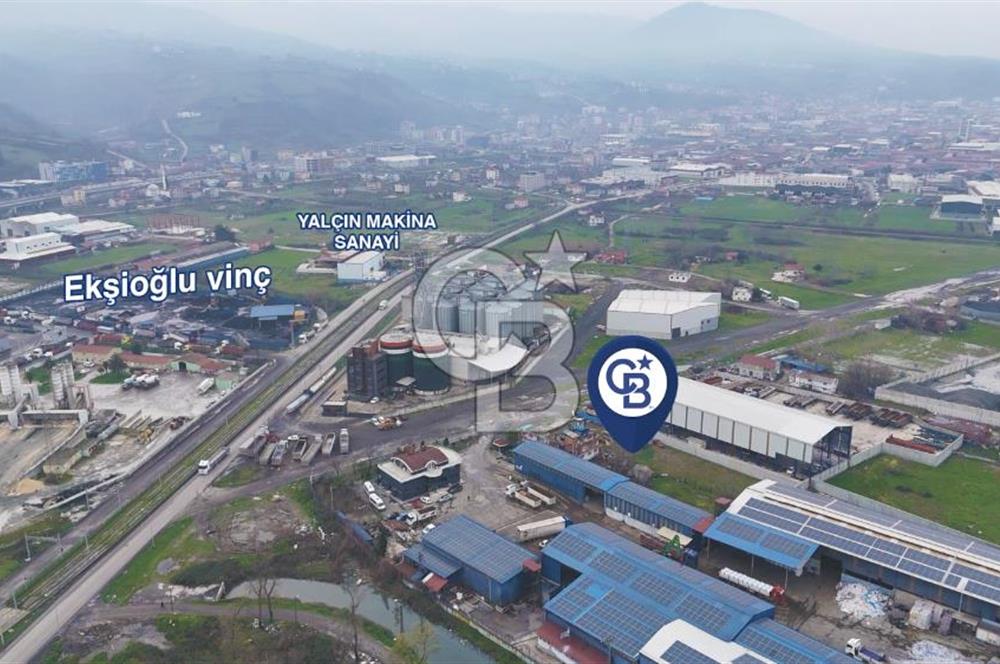 Samsun'da Satılık Sanayi Arsası: 7000m² İnşaat Alanı