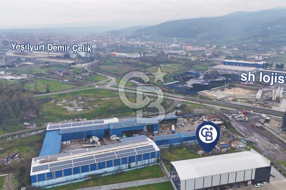 Samsun'da Satılık Sanayi Arsası: 7000m² İnşaat Alanı