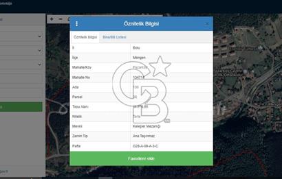 Bolu, Mengen Pazarköy Girişinde 11.276 m2 Satılık Yolu Olan Tarla
