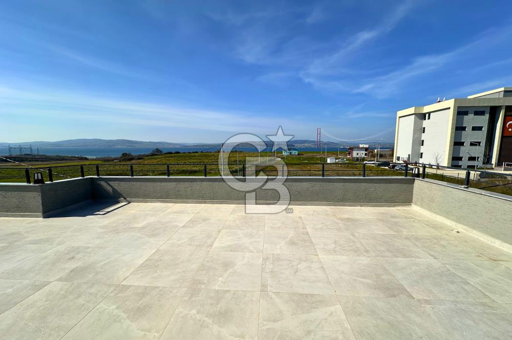 Çanakkale Lapseki'de Boğaz Manzaralı Tam Müstakil Sıfır Villa