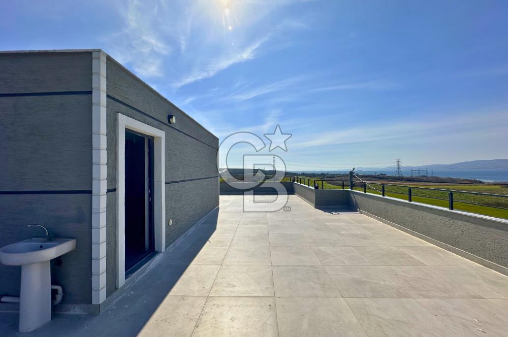 Çanakkale Lapseki'de Boğaz Manzaralı Tam Müstakil Sıfır Villa