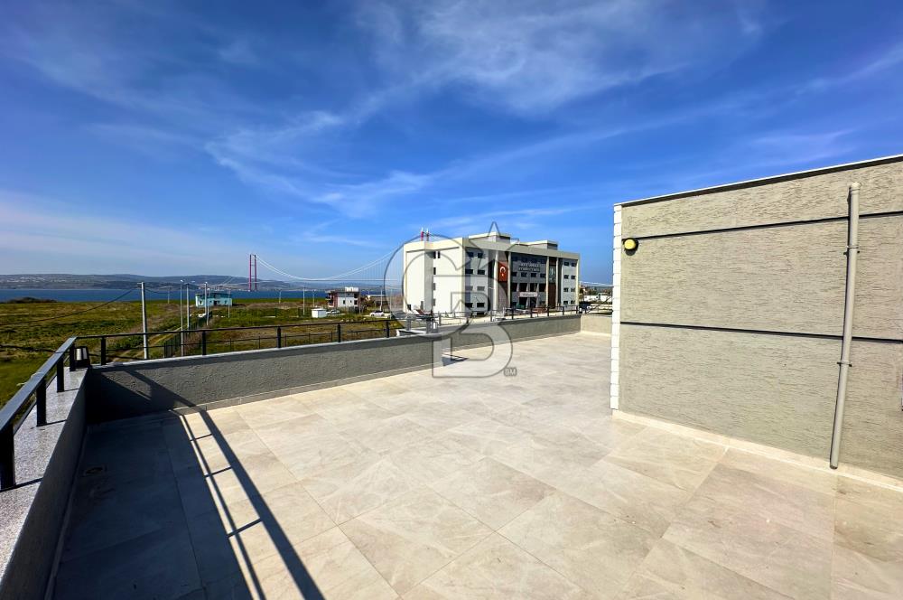 Çanakkale Lapseki'de Boğaz Manzaralı Tam Müstakil Sıfır Villa