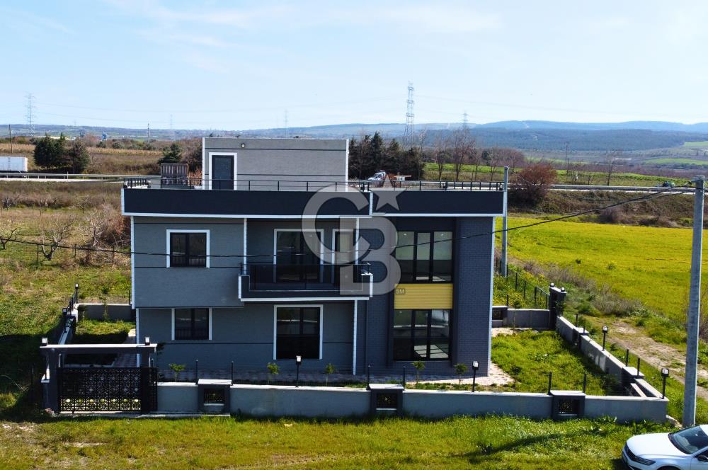 Çanakkale Lapseki'de Boğaz Manzaralı Tam Müstakil Sıfır Villa