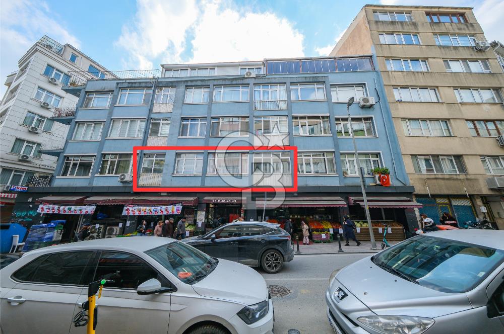 Fırsat Beşiktaş Akaretler Eşyalı Kiralık 2+1 Çift Balkon