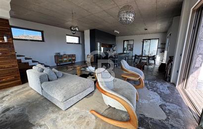 Datça Kızlan'da Satılık Özel Tasarım Havuzlu Taş Mimarili Villa